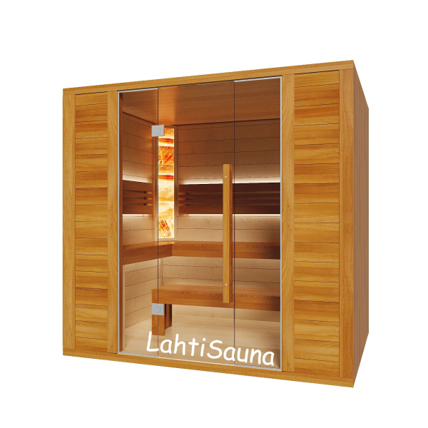 Сауна Lahtisauna KESKI PDDS-maxi Стандарт (трехместная c печью Sentiotec). Фото № 7