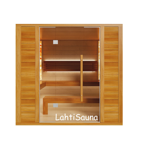 Сауна Lahtisauna KESKI PDDS-maxi Премиум (трехместная c печью Sentiotec). Фото № 3