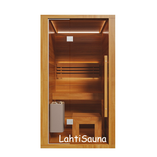 Сауна Lahtisauna KESKI PS-mini Премиум (одноместная c печью Sentiotec). Фото № 4