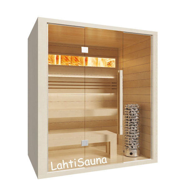 Сауна Lahtisauna KESKI PS Стандарт (двухместная c печью Sentiotec). Фото № 1