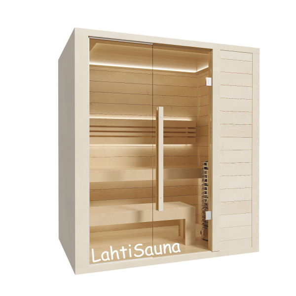Сауна Lahtisauna KESKI PDS Стандарт (двухместная c печью Sentiotec). Фото № 1