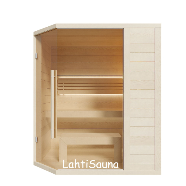 Сауна Lahtisauna KESKI TDS Стандарт (двухместная c печью Sentiotec). Фото № 3