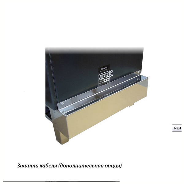 Печь Lang VAPOTHERM VG70 (10,5 кВт), с парогенератором. Фото № 3