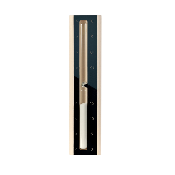 Часы песочные Maestro Woods MW-013 (осина / черная сталь). Фото № 1