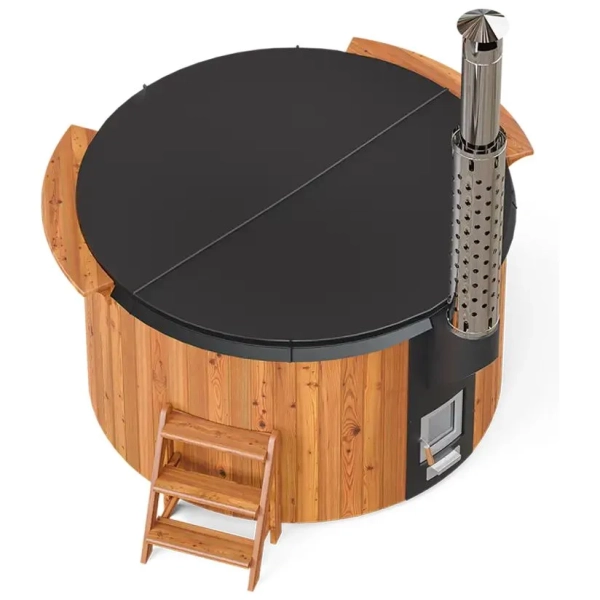 Купель PolarSpa ELITE 180 термоберёза светлая. Фото № 3