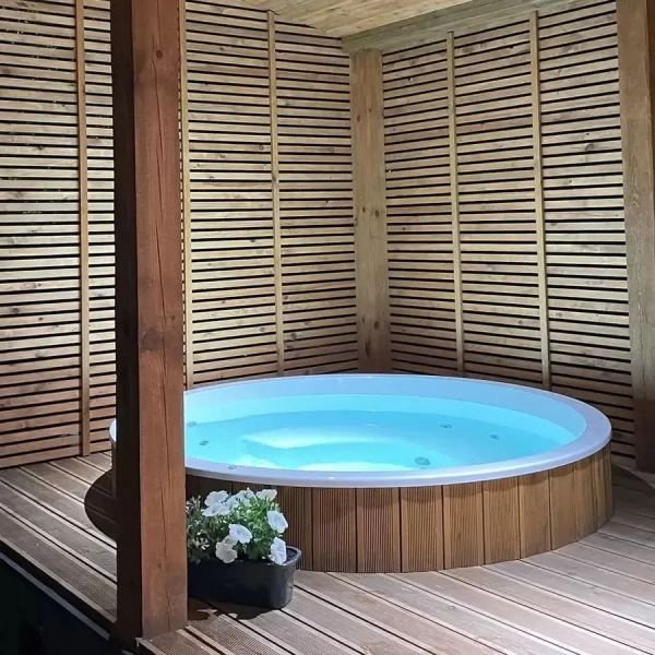 Купель PolarSpa COMFORT FAMILY HOT 220 термососна тёмная. Фото № 6