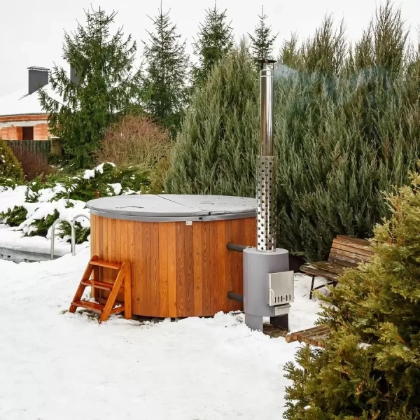 Купель PolarSpa COMFORT FAMILY HOT 220 термососна светлая. Фото № 7