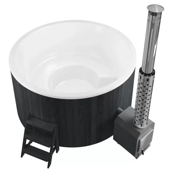 Купель PolarSpa COMFORT FAMILY HOT 220 термососна графит. Фото № 1