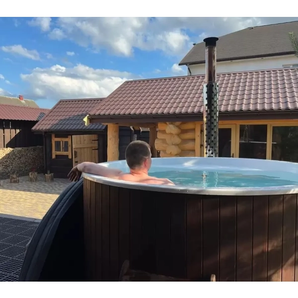 Купель PolarSpa ELITE 220 термососна светлая. Фото № 8