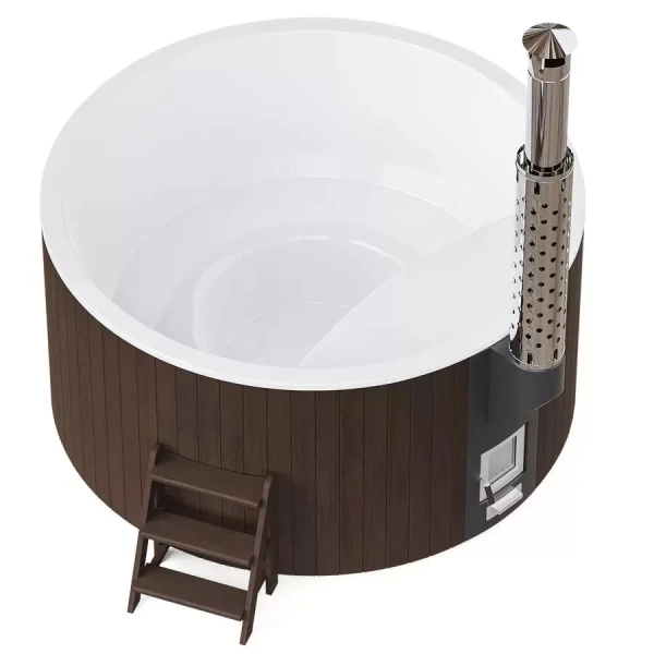 Купель PolarSpa ELITE 220 термососна тёмная. Фото № 1