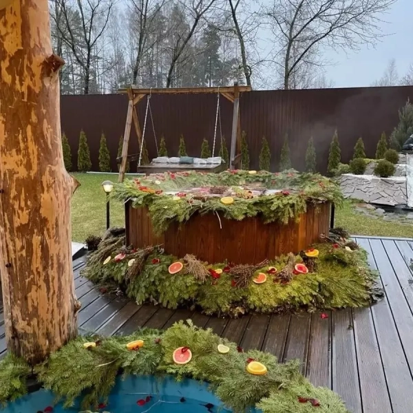 Купель PolarSpa COMFORT COLD 195 термососна светлая. Фото № 8