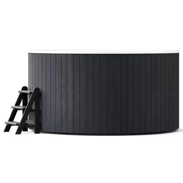 Купель PolarSpa COMFORT FAMILY COLD 220 термоберёза графит. Фото № 2