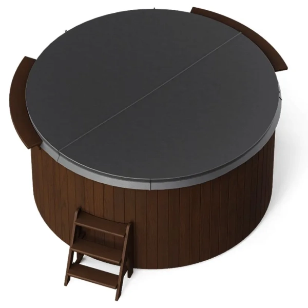 Купель PolarSpa COMFORT FAMILY COLD 220 термососна тёмная. Фото № 4