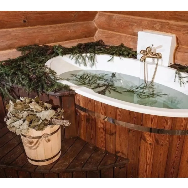 Купель PolarSpa STANDART 68 термососна светлая. Фото № 5