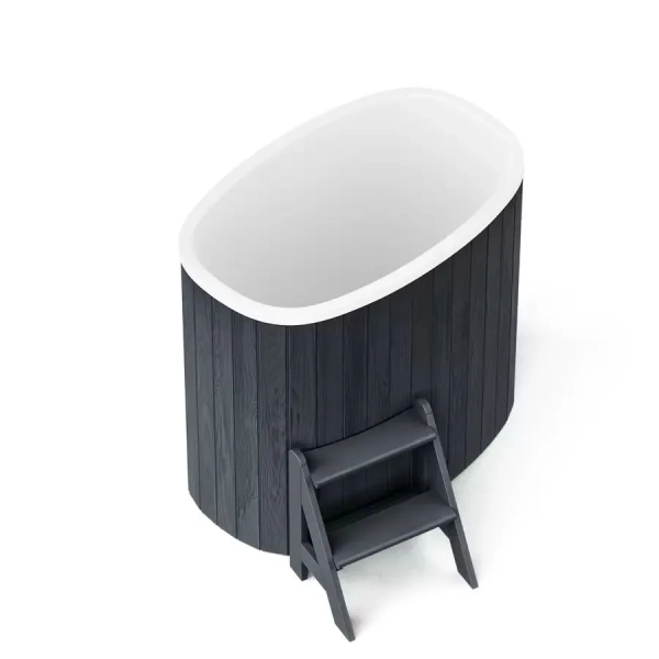 Купель PolarSpa STANDART 79 термоберёза графит. Фото № 1