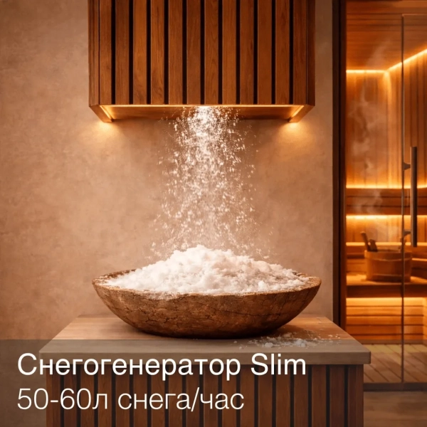 Снегогенератор R-Snow Slim SS300-1M, с водяным охлаждением (50-60 л снега/час). Фото № 1