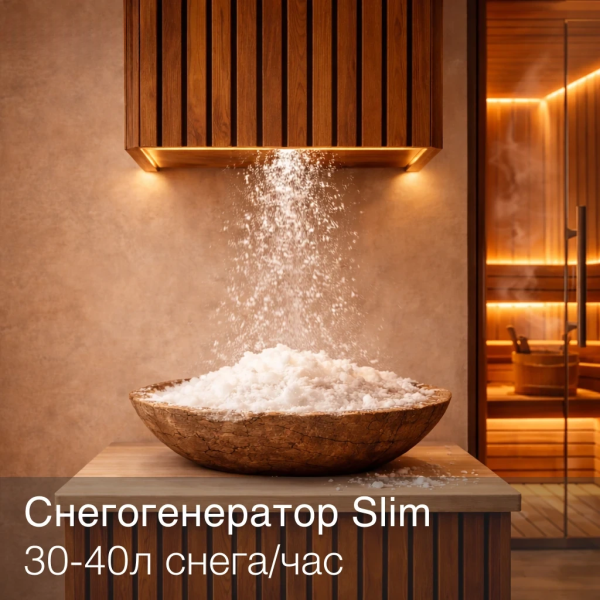 Снегогенератор R-Snow Slim SS200-1M с водяным охлаждением (30-40 л снега/час). Фото № 1