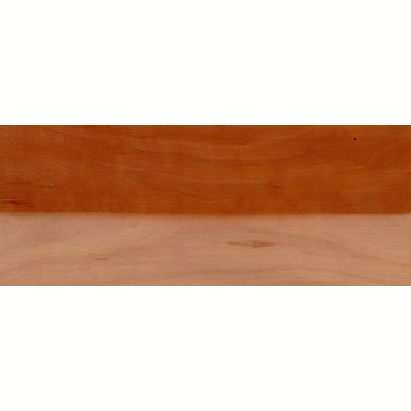 Шпонированная панель для саун и бань RoHol S-Ply, Груша 2500x1250мм. Фото № 1