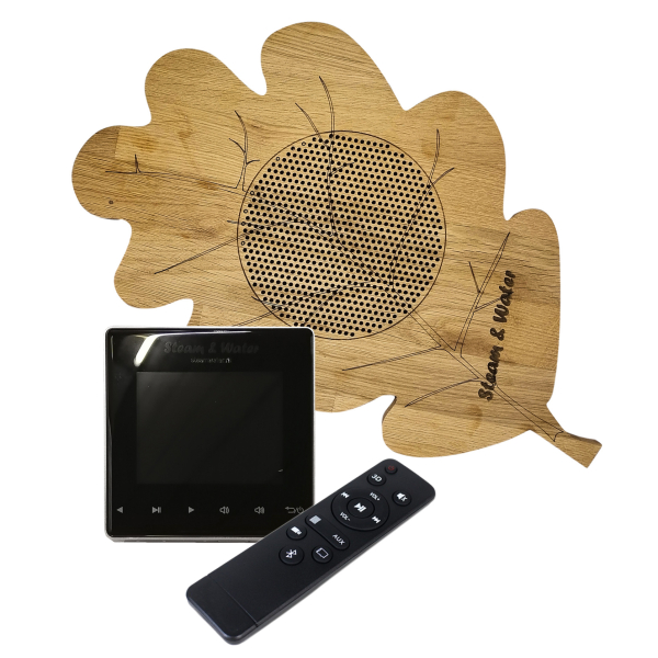 Комплект акустической системы встраиваемый SW 1 Black Standart Wood, Дубовый лист (одна колонка). Фото № 1