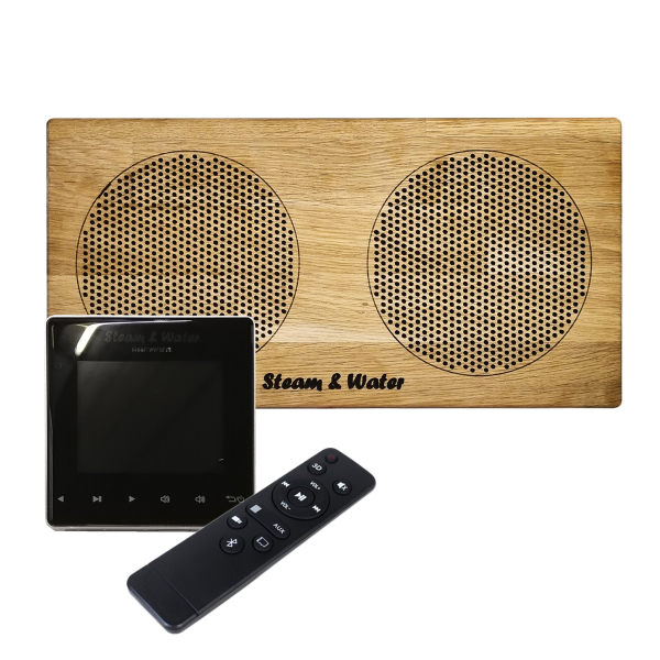 Комплект акустической системы встраиваемый SW 1 Black Standart Wood, двойной Прямоугольник (две колонки). Фото № 1