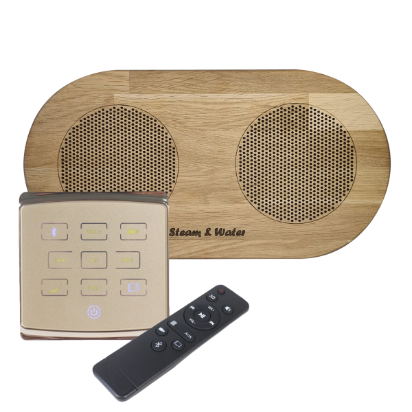 Комплект акустической системы встраиваемый SW 1 Gold ECO Wood, двойной Овал (две колонки). Фото № 1