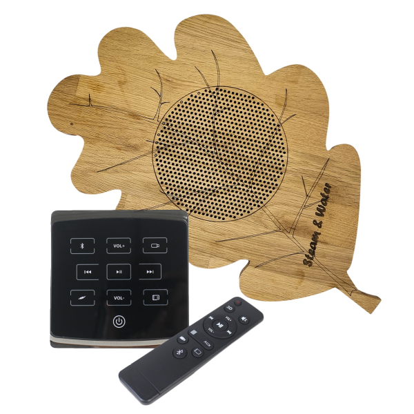 Комплект акустической системы встраиваемый SW 1 Black ECO Wood, Дубовый лист (одна колонка). Фото № 1