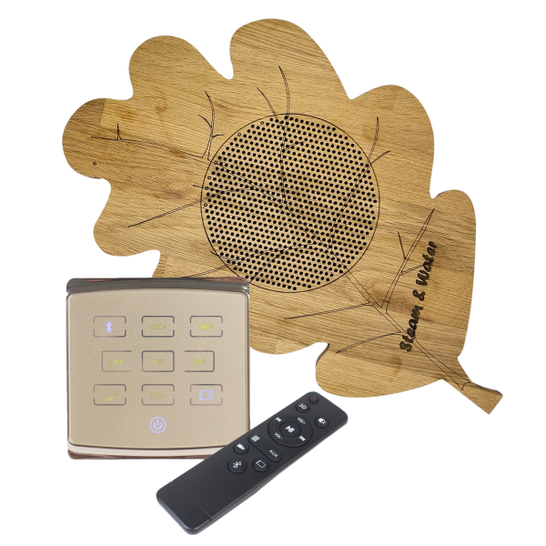 Комплект акустической системы встраиваемый SW 1 Gold ECO Wood, Дубовый лист (одна колонка). Фото № 1