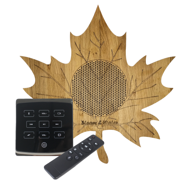 Комплект акустической системы встраиваемый SW 1 Black ECO Wood, Кленовый лист (одна колонка). Фото № 1