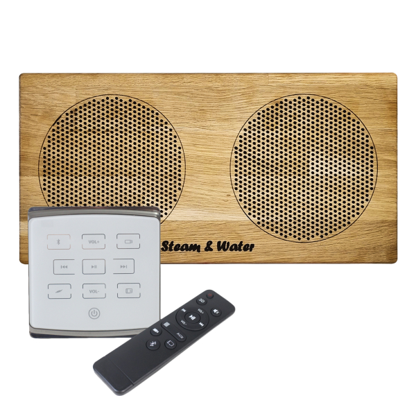 Комплект акустической системы встраиваемый SW 1 White ECO Wood, двойной Прямоугольник (две колонки). Фото № 1