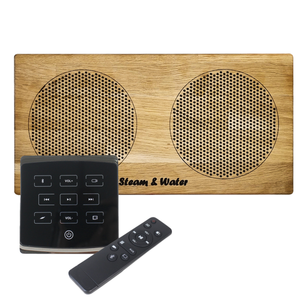 Комплект акустической системы встраиваемый SW 1 Black ECO Wood, двойной Прямоугольник (две колонки). Фото № 1