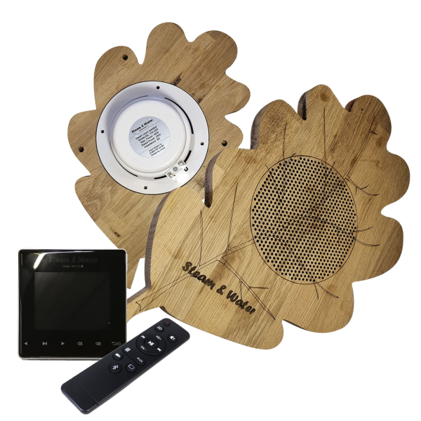 Комплект акустической системы SW 2 Black Standart Wood, Дубовый лист (Встраиваемый). Фото № 1