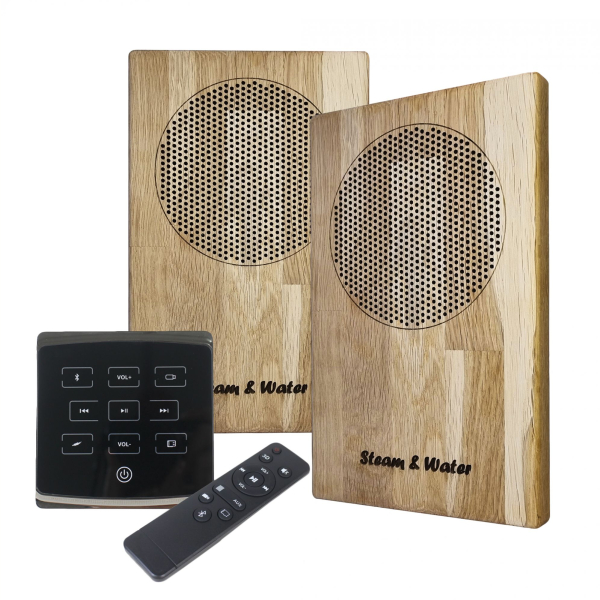 Комплект акустической системы SW 2 Black ECO Wood, Прямоугольник (Встраиваемый). Фото № 1