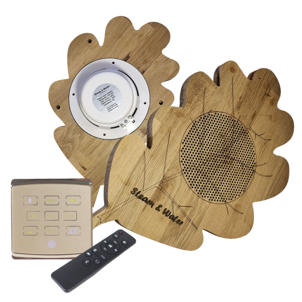 Комплект акустической системы SW 2 Gold ECO Wood, Дубовый лист (Встраиваемый). Фото № 1