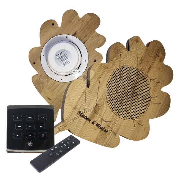 Комплект акустической системы SW 2 Black ECO Wood, Дубовый лист (Встраиваемый). Фото № 1