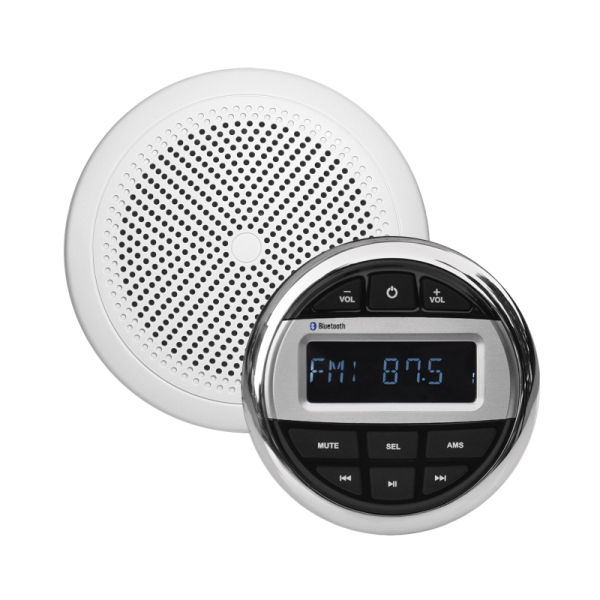 Комплект акустической системы SW AQUA-music-1 white (одна колонка). Фото № 1