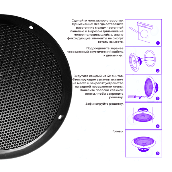 Комплект влагостойкой акустики SMART HOME MUSIC 2.0 - Visaton 3 (три колонки). Фото № 8