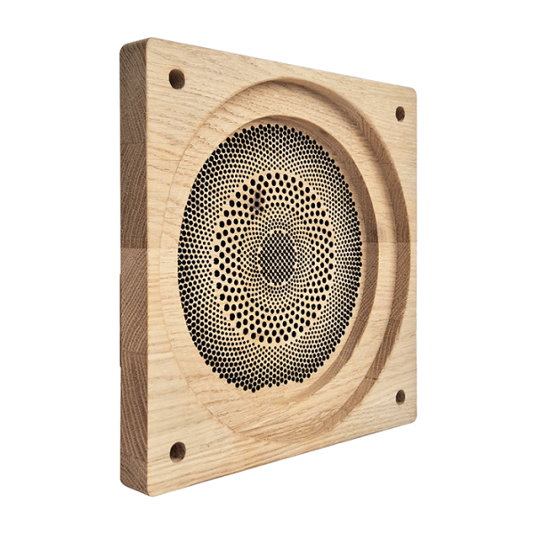 Влагостойкий динамик SW 525 white с дубовой сеткой SW 525 Wood AMG SQUARE (квадрат). Фото № 3
