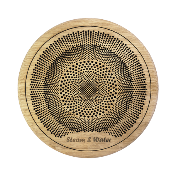 Дубовая сетка Wood AMG для динамика Steamtec (круг большой). Фото № 1
