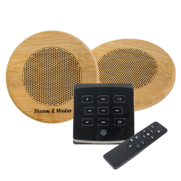 Комплект акустической системы SW 2 Black ECO Wood, круг (Встраиваемый). Фото № 1
