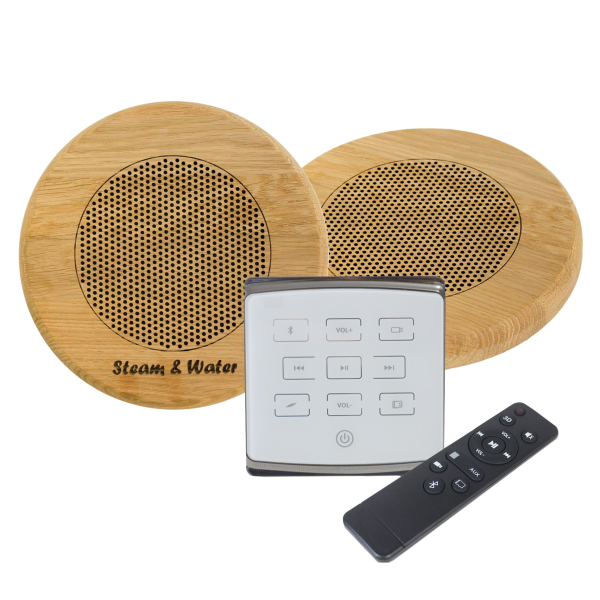 Комплект акустической системы SW 2 white ECO Wood, круг (Встраиваемый). Фото № 1