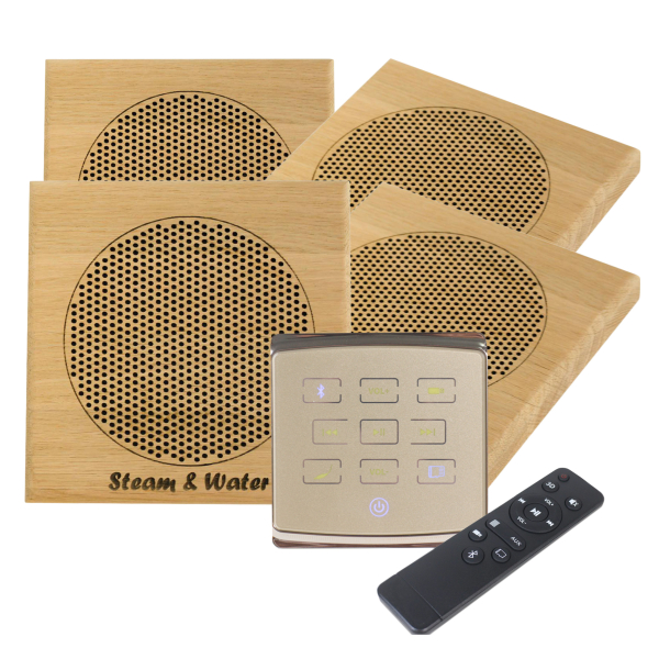 Комплект акустической системы SW 4 Gold ECO Wood, квадрат (Встраиваемый). Фото № 1