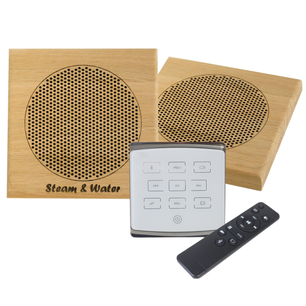 Комплект акустической системы SW 2 white ECO Wood, квадрат (Встраиваемый). Фото № 1