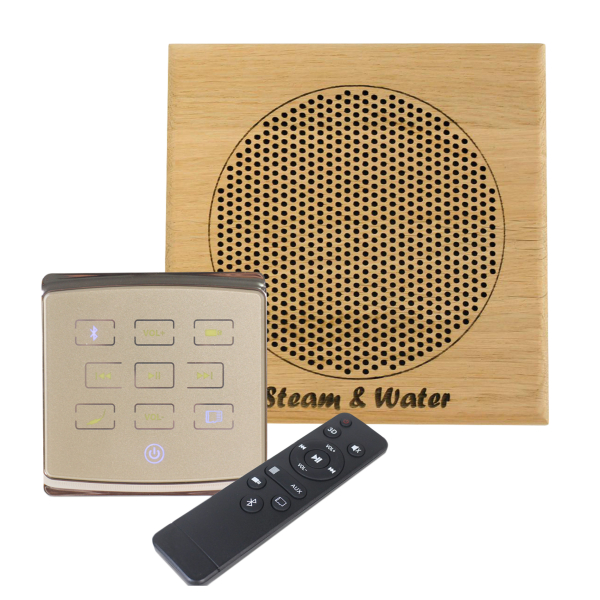 Комплект акустической системы встраиваемый SW 1 Gold ECO Wood, квадрат (одна колонка). Фото № 1