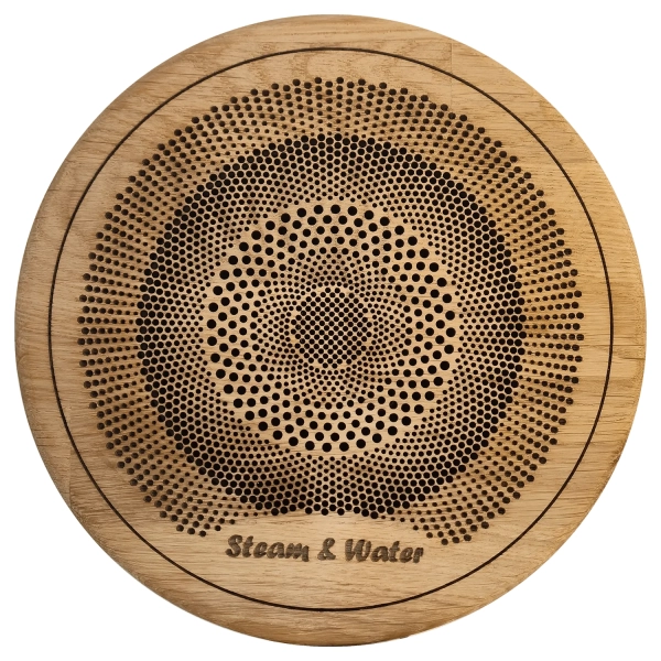 Комплект влагостойкой акустической системы SW NOISE White Wood-1 (одна колонка, круг). Фото № 11