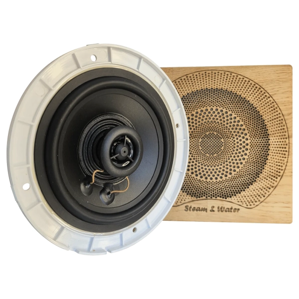 Комплект влагостойкой акустической системы SW NOISE Black Wood-2 (две колонки, квадрат). Фото № 8