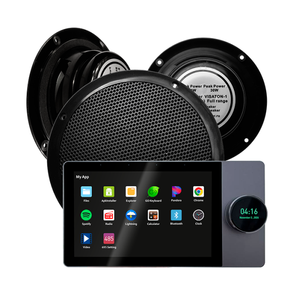 Комплект влагостойкой акустики SMART HOME MUSIC 2.0 - Visaton 3 (три колонки). Фото № 1