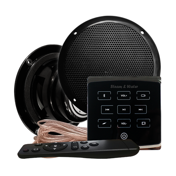 Комплект акустической системы встраиваемый SW ECO Black - Visaton 22 (две колонки). Фото № 1