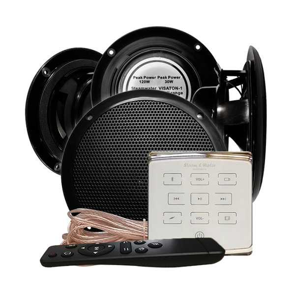 Комплект акустической системы встраиваемый SW ECO White - Visaton 44 (четыре колонки). Фото № 1