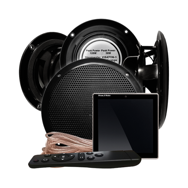 Комплект акустической системы встраиваемый SW Sensor-44 Black (четыре колонки Black). Фото № 1