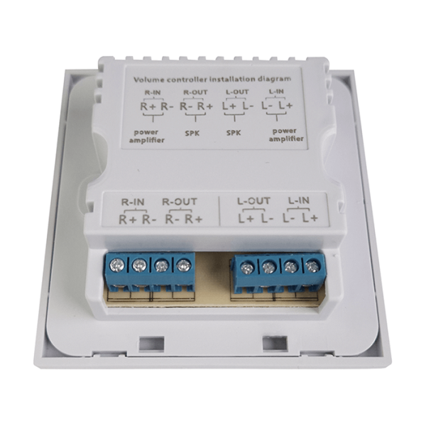 Регулятор громкости звука SW SOUND CONTROL White 50 (5 уровней громкости, 4-8 Ом, 30W) Белый. Фото № 4